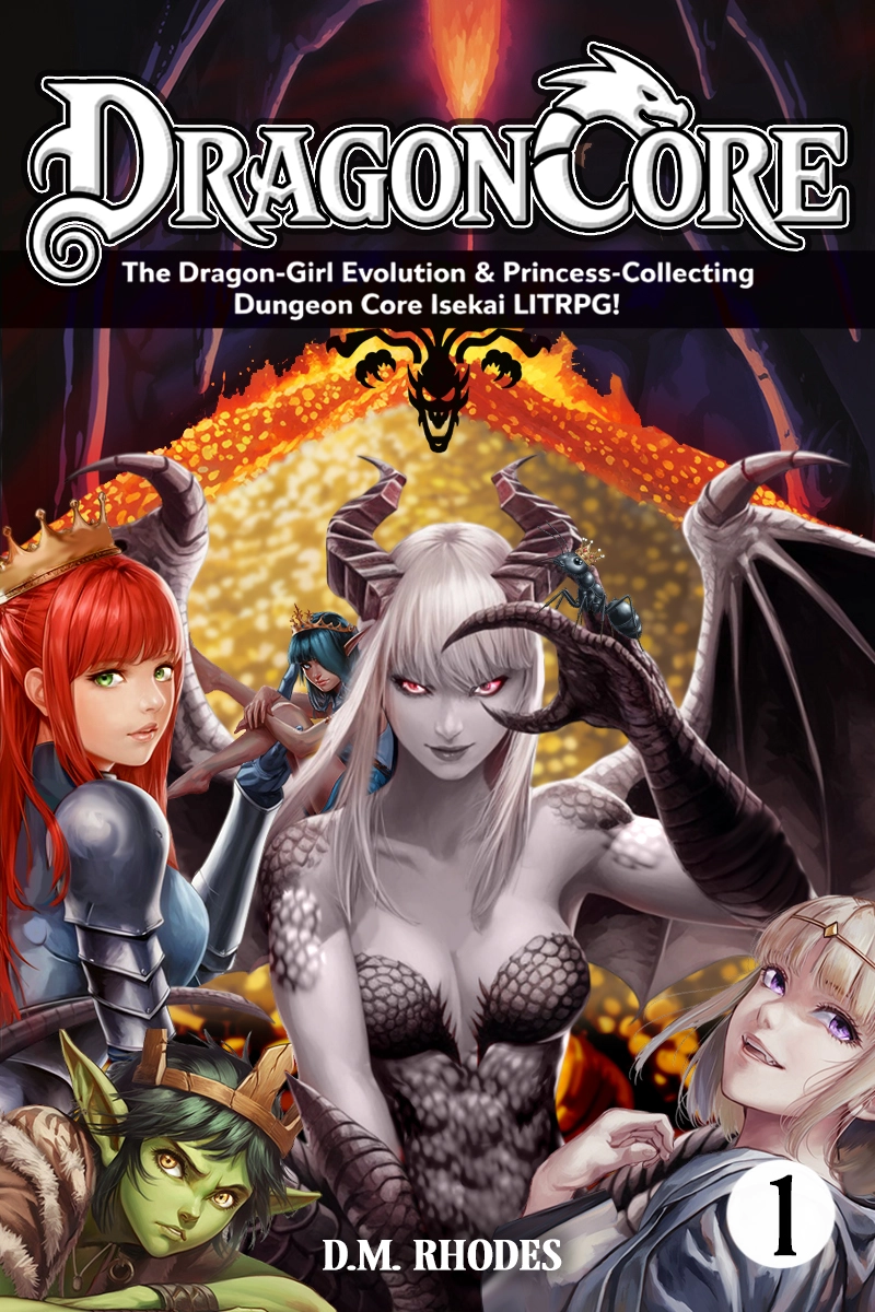 Cover of Dragon Core by D.M. Rhodes