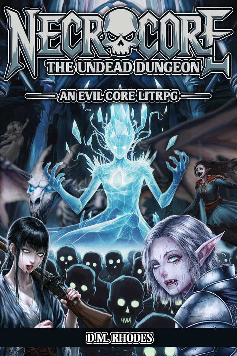 Cover of NecroCore by D.M. Rhodes